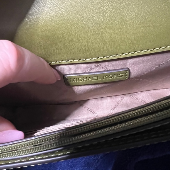 Michael Kors XS Jade Crossbody - Smokey Olive - Picture 6 of 12